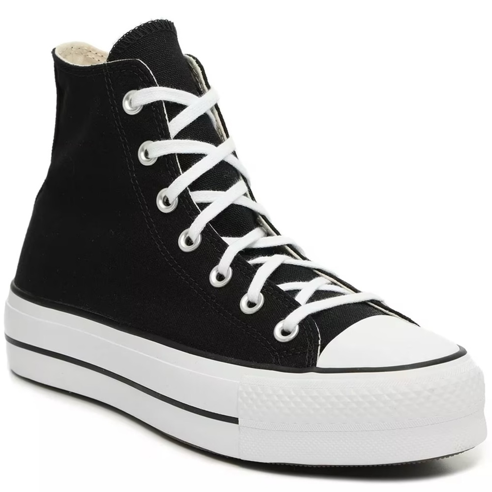 Converse Chuck Taylor All Star High-Top Platform Sneaker in Black Women Size 6.5